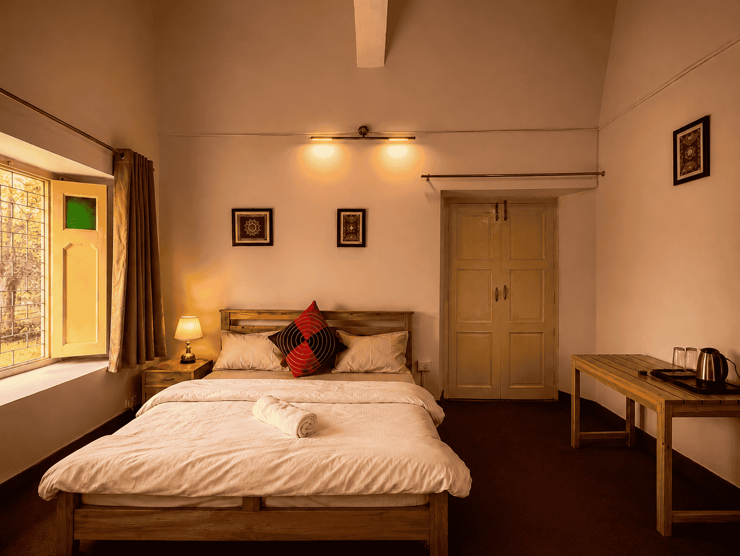 Boutique bedroom interior