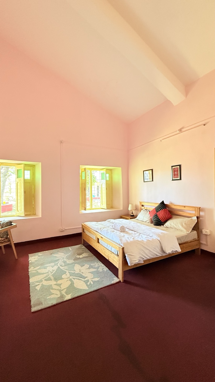 Bedroom vertical view