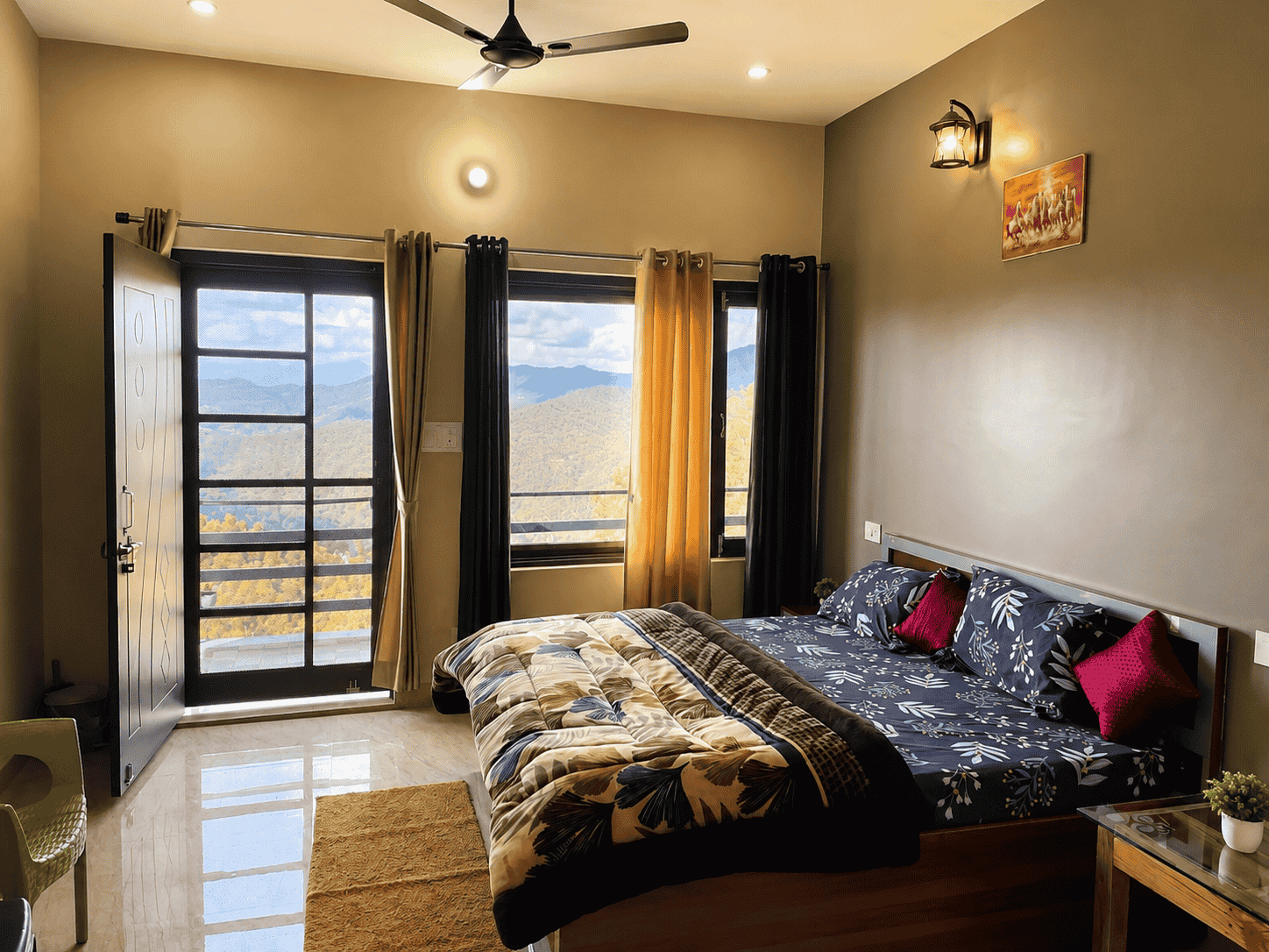Doi Stays Kasar with Himalayan views